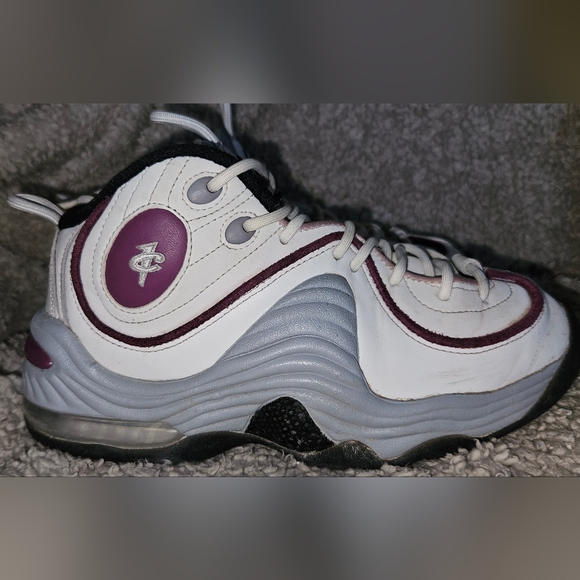 NIKE Air Max Penny 2 II Rosewood Sneakers Sz.6.5/7 Mid Top Shoes DV1163-100 - Picture 1 of 16
